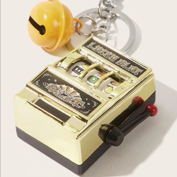 🎰 Spinning Arcade Game Toy Purse clip / keychain - Picture 4 of 5